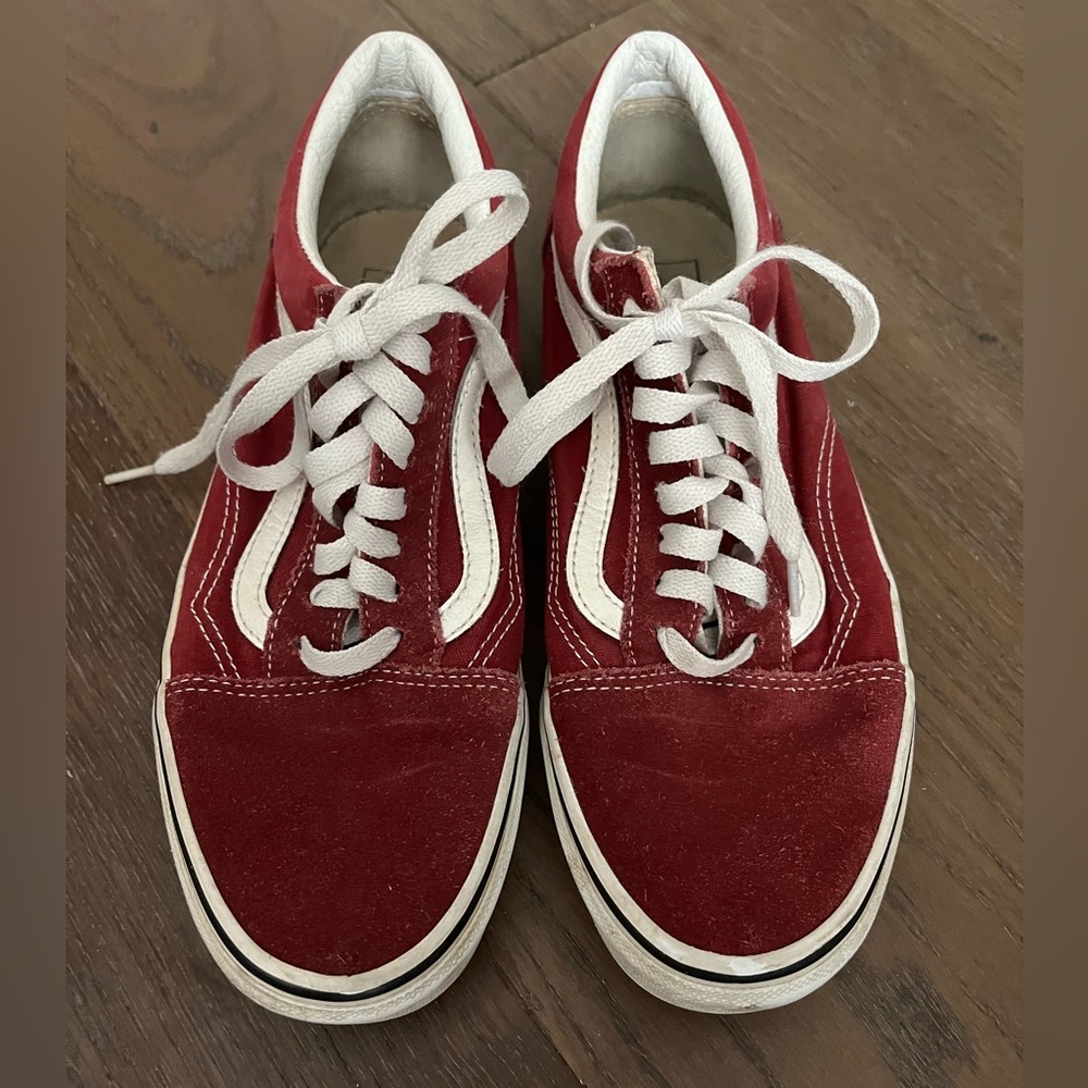 Vans Old Skool Bordeaux Port Royale suede skate shoe Unisex sneakers